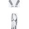 Tooth Forceps for upper molars left fig:18