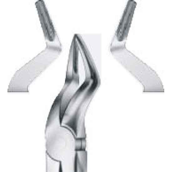 Tooth Forceps for upper roots shorts and narrow beaks  fig: 51