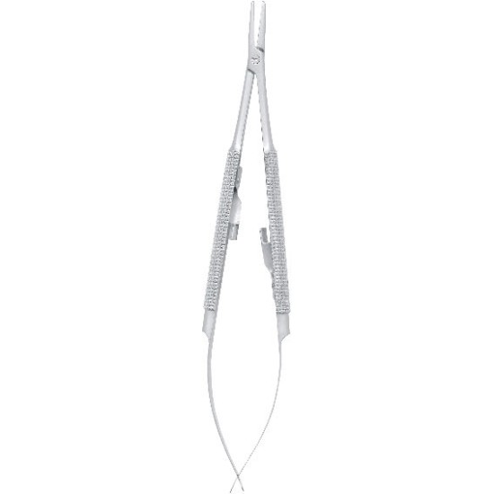 Needle Holder, Castroveijo Curved, 14.5 cm