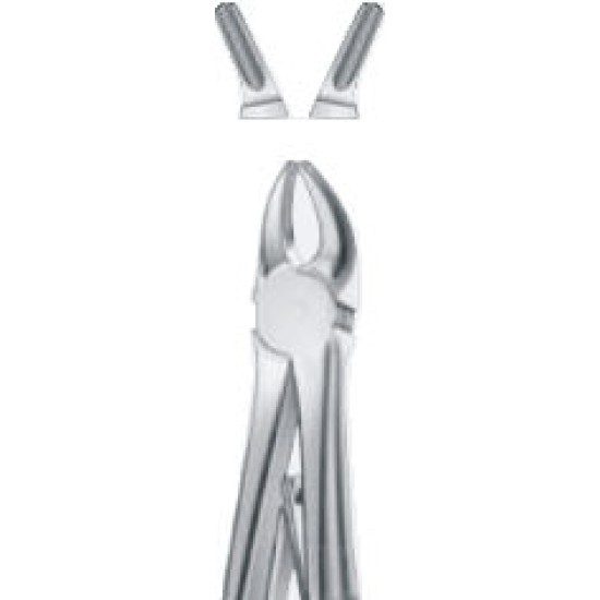 Tooth Forceps for children with spring for upper milk molars (Schmidt)  # 7