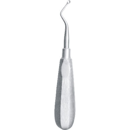 Tooth Elevator, Misch Socket Scoop[ 4 mm - Angled - Left