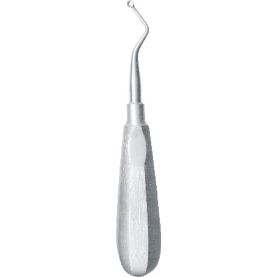 Tooth Elevator, Misch Socket Scoop[ 4 mm - Angled - Right