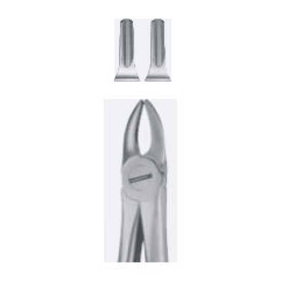 TOOTH FORCEPS FOR CHILDREN without spring for upper incissors Fig. 37 