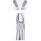 TOOTH FORCEPS FOR CHILDREN without spring for upper molar left FIG. 39 L