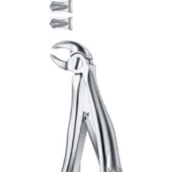 Tooth Forceps for children with spring for lower molars (Klein)  # 22