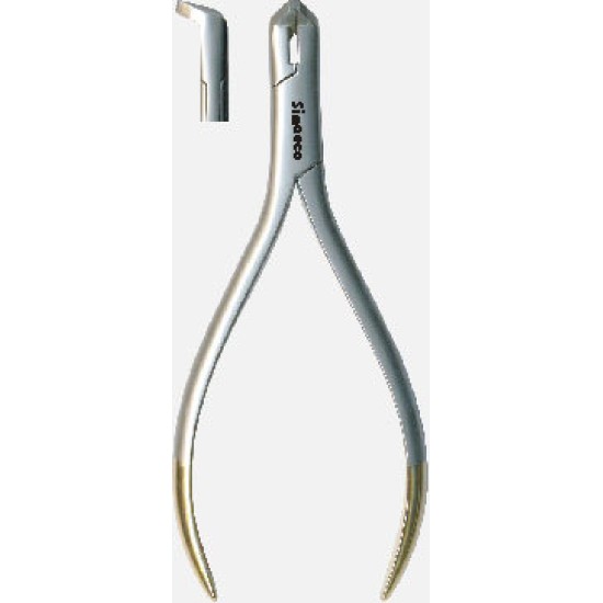 Orthodontic Cutter, Distal End Cutter, TC, with Safety Hold 12.5 cm