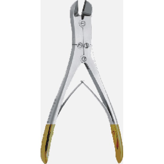 Orthodontic Cutter, wire cutter, TC, double action, 16 cm