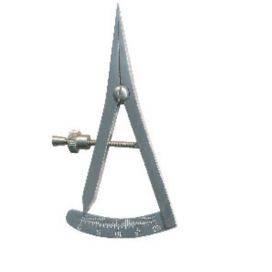 Castroviejo Caliper, 0-20mm Range, Straight 9 cm Long.